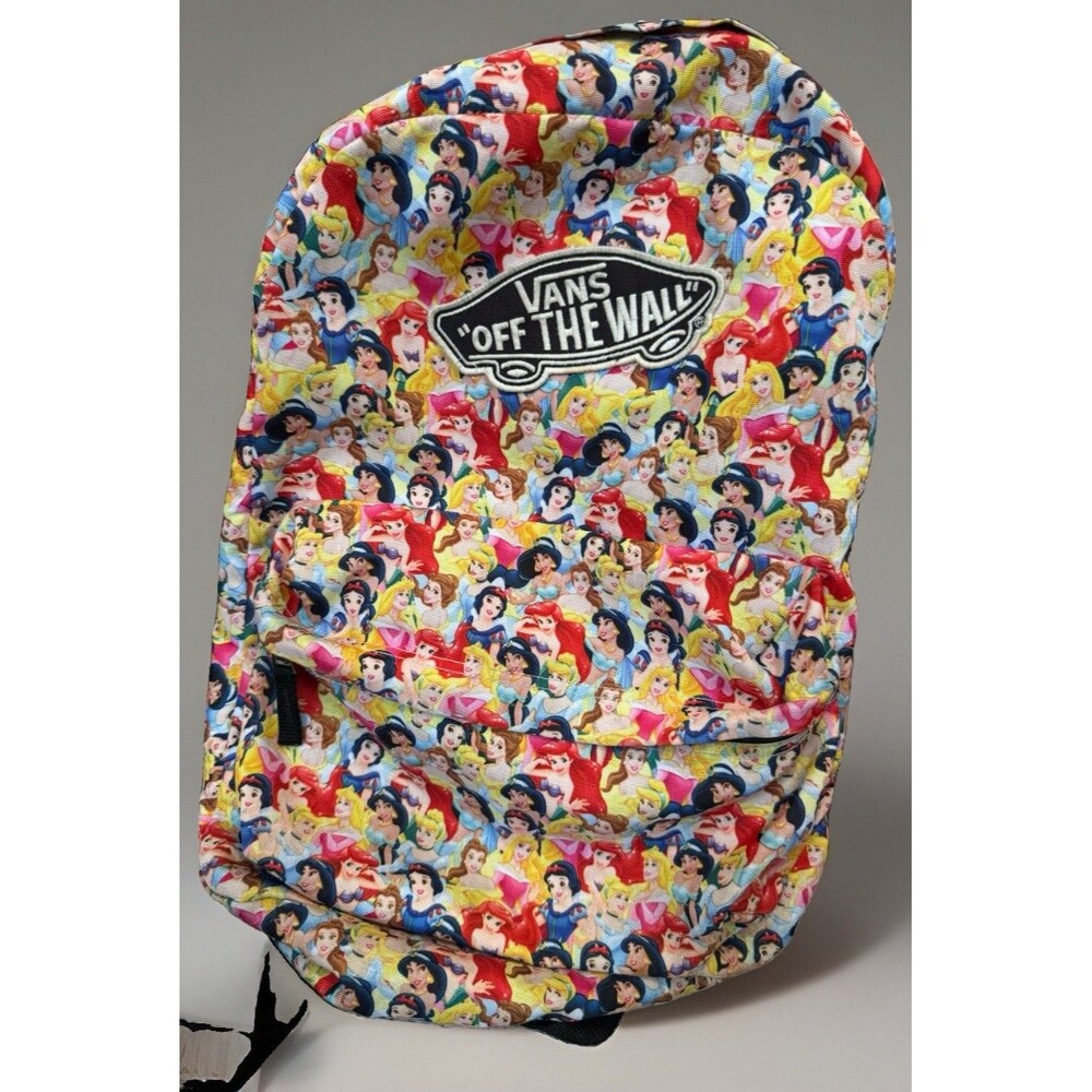 Vans x Disney Princess Backpack Bag Off The Wall School Travel Bookbag- Rare